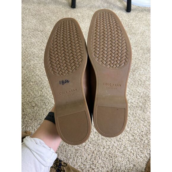 Cole‎ Haan Shoes The Go-To Loafer Women's 7.5B Brown Leather Career classic - Picture 2 of 8